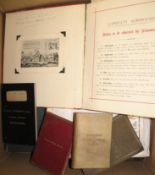 [ALMSWOMEN] Llewellyn Almshouses [Neath], Rules..., 4to, cloth, ca. 1910; & misc. newspaper clipping