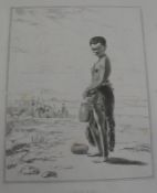 SOUTH AFRICA, bound collection of plates by W. Daniell after S. DANIELL, animal and tribal