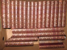 [BINDINGS] THACKERAY (W. M.) The Works, 24 vols., 8vo, half calf gilt, L., 1879 (24).