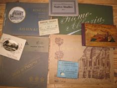 TRAVEL: quantity of travel view books, including Angkor Wat, Venice, Pretoria, Holy Land.