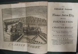 [CHARTERHOUSE] BEARCROFT (Philip) An Historical Account of Thomas Sutton Esq and of His Foundation