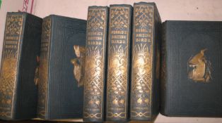 MORRIS (F. O.) History of British Birds, 6 vols., 4to, 365 hand-col'd plates, original cloth