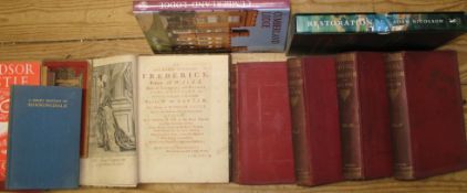 [WINDSOR] DIXON, Royal Windsor, 4 vols., 8vo, clo., L., 1879; HODDER, Short History of