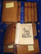 [BINDINGS / ANTIQUARIAN] misc. sets, part sets, bindings, etc. incl. GOLDSMITH, Animated Nature, 8