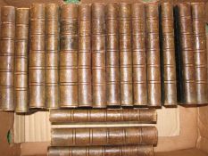 [BINDINGS] BALZAC (H. de) Oeuvres, 17 of 20 vols. quarter morocco, Paris, 1877.