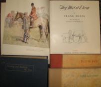 EDWARDS (Lionel) illustrator: MEADS (F.), They Meet at Eleven, 4to, illus., clo., L., 1956; & 3