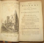 HARGROVE (E.) History...of Knaresborough with Harrogate, 12mo, frontis & 4 plates, folding map,