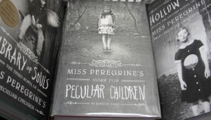 RIGGS (RANSOM) Miss Peregrine's Home for Peculiar Children, Quirk Books, d.w., 1st Edition,