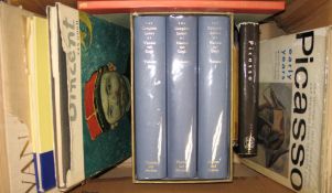 [ART REF.] VAN GOGH (Vincent) The Complete Letters, 3 vols., sm. 4to, tipped-in illus., clo.,