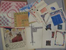 Sketch book of maritime drawings and some designs by another hand (Q).