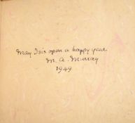 [EGYPT] MURRAY (Margaret) The Splendour that was Egypt, 8vo, illus., SIGNED & INSCRIBED, half calf