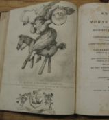 BUNBURY (H.) artist: Academy for Grown Horsemen [and] Annals of Horsemanship, 2 vols. bound as 1,