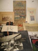 [CAF SOCIETY, PLYMOUTH] an archive of material relating to BROWN BROTHERS CAF , PLYMOUTH, early 20th