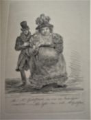 THACKERAY (W. M.) Etchings by...while at Cambridge...Now Reprinted, 8vo, 11 scenes on 8 leaves, plus