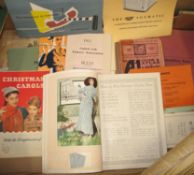 HARRODS CATALOGUE (Ladies Dept.), sm. 4to, illus., 1920's; & a q. of booklets etc., & a roll of 1926