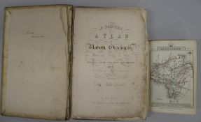 [ATLASES / MAPS] DOWER (J.) A School Atlas of Modern Geography...sm. folio, 36 double-page h-col'd