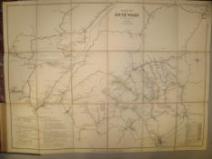 WALES, Bridgend, etc. q. of maps, newspapers, etc. incl. AIREY (John) Railway Map of South Wales 1