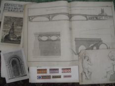 ARCHITECTURE & DECORATIVE PRINTS, all sizes, a/f (31).