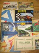 TRANSPORT, MODEL TRAINS etc., misc. mid 20th c. pamphlet vols. (Q).