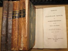 [BANDITS] Memoirs of Captain Rock...written by himself, 12mo, half calf, 3rd Edn., L., 1824; & 2