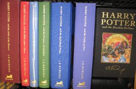 ROWLING (J.K.) Set of 7 Deluxe editions of the Harry Potter series, Bloomsbury, Harry Potter and the