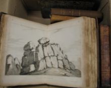 LYSONS (D. & S.) Magna Britannia, vol. 3, CORNWALL, 4to, folding map & 37 plates (some double page