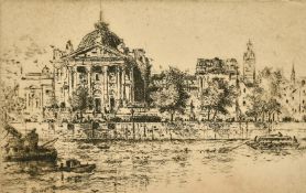 A collection of mostly 20th Century prints, variously signed and inscribed in pencil, (15).