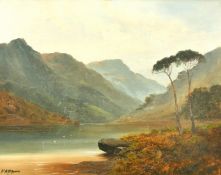 W. A. M. Brown (19th Century) A pair of Highland landscapes, oil on canvas, signed, each 18