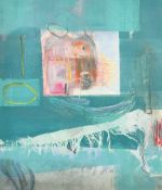 Annabel Ridley, (21st Century) 'Aldeburgh', monoprint, 22.25