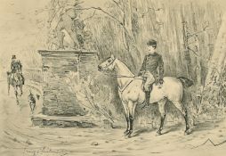 Sporting Portfolio, by Franz Stuckenberg, a collection of 26 lithographs, 3 framed, 2 mounted and