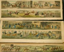 After J. D. Paul (1775-1852), a collection of Melton Mowbray related prints, (unframed).