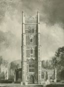 Cavendish Morton (1911-2015) 'Eye Church', lithograph, signed and numbered 198/500 in pencil, 15