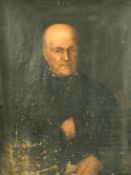 19th Century French School, a portrait of a gentleman, oil on canvas, 32