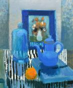 Pierre Cayol, 20th Century French School, a still life study of mixed subjects, oil on canvas,