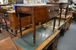 A 19th century mahogany Pembroke table.