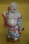 A Chinese figure of Hotei.