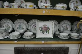 A quantity of Port Meirion Botanic Garden china.