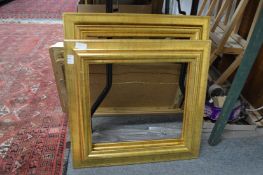 Two modern gilt frames.