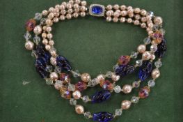 Decorative necklaces.