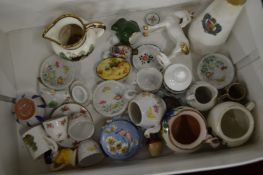 Miniature china.