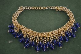 Decorative necklaces.