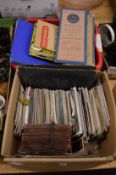 A quantity of postcards, maps etc.
