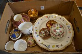 Miscellaneous continental and oriental porcelain (AF).