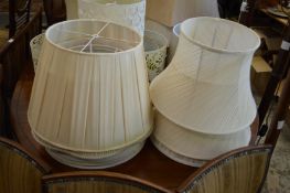 Decorative lampshades.