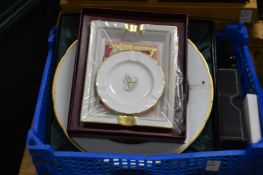 Miscellaneous collectables relating to the Ritz and other items.