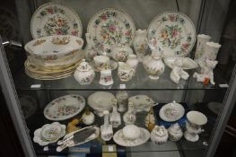 A large collection of Aynsley Pembroke, Cottage Garden and other china, some with original boxes.