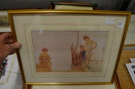 William Russell Flint, three colour prints.