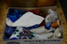 Ladies' leather gloves, scarves etc.