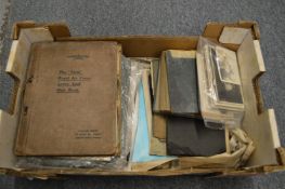 Photographs and notebooks etc. relating the Royal Air Force.