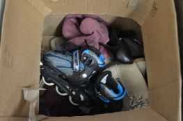 Boots and shoes etc.